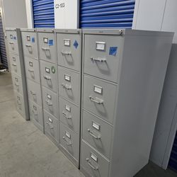 Letter size metal file cabinet with key $70 each