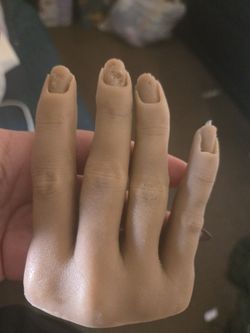 Red Iguana Posable Practice Half Hand Color Lucy 