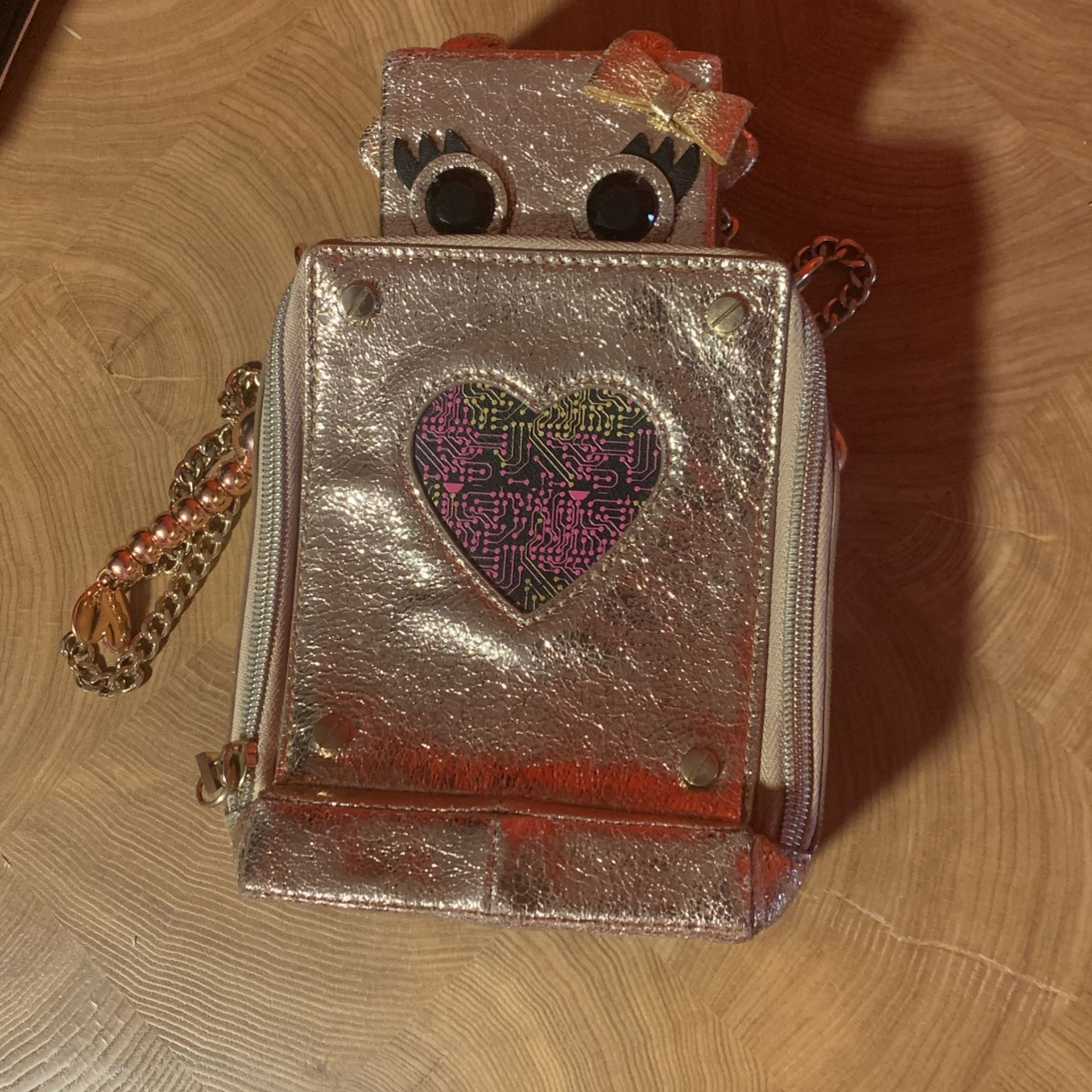 Betsy Johnson Robot Purse