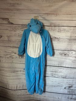 Kids blue shark costume size 2/3t
