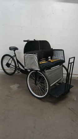 Pedicab Rickshaw Bicycle Taxi
