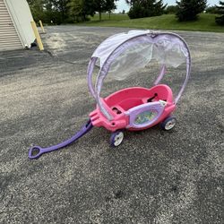 Step2 Disney Princess Chariot Wagon 2 seat wagon with seatbelts