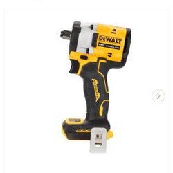 QDCF921
DEWALT
ATOMIC 20V MAX Cordless Brushless 1/2 in. Variable Speed Impact Wrench (Tool Only)