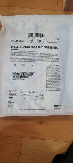 V.A.C granufoam dressings