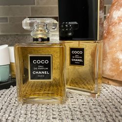 Chanel Vintage Gold Toned Coco Perfume Bottle Clip-On Earrings For Sale at  1stDibs