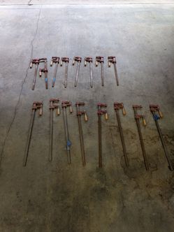 Brink and Cotton Bar Clamps ($5 Small/$10 Large each)