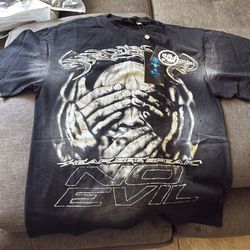 Hell star and Vlone shirts medium size only