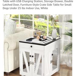 Coffee Table dog Kennel! 