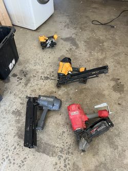 Construction Tools  Mail Guns Table Saw  Etc 
