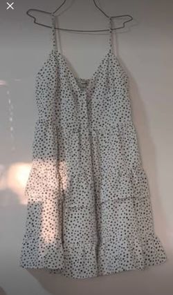 Mella Polka Dot Tiered Mini Dress