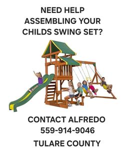 Kids Swing Trampoline Pool
