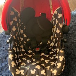 Mickey Mouse Carseat And Stroller