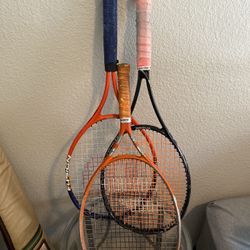 Various Wilson, tennis rackets