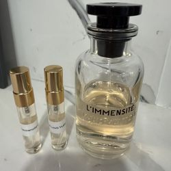 L’Immensité Louis Vuitton 5ml Bottle. $24 Each 