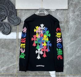 Multicolor Long Sleeve Chrome Shirt