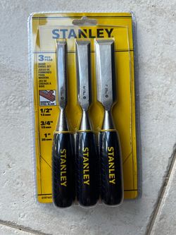 Stanley Wood Chisel Set