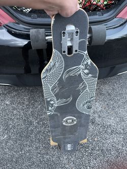 Koi Fish Long Board