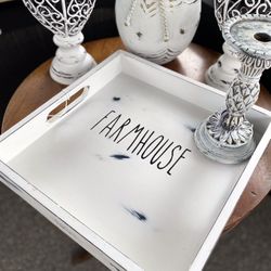 Serving Tray Farmhouse Decor