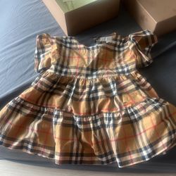Burberry Dress 6 Months 