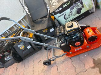 Yard Max 1850 lb. Compaction Force Plate Compactor