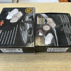 Ford F250 11-13, F350 11-12 Front And Rear Premium Semi Metallic Brake Pads