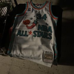 All star Olajuwon Jersey
