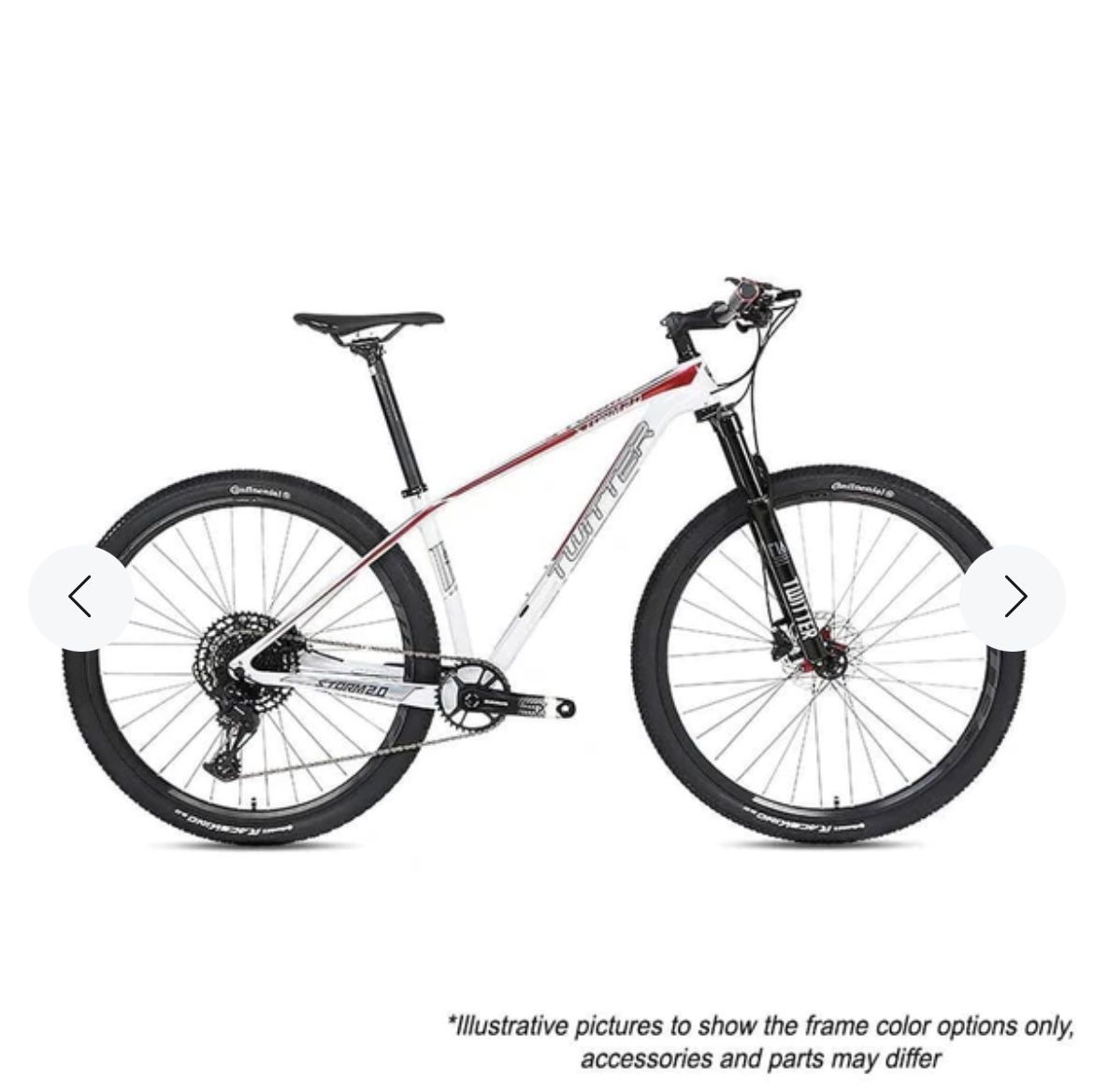 Full Carbon Hardtail Mountain Bike Twitter Storm 2.0 Shimano 27 Speed 29" Wheels