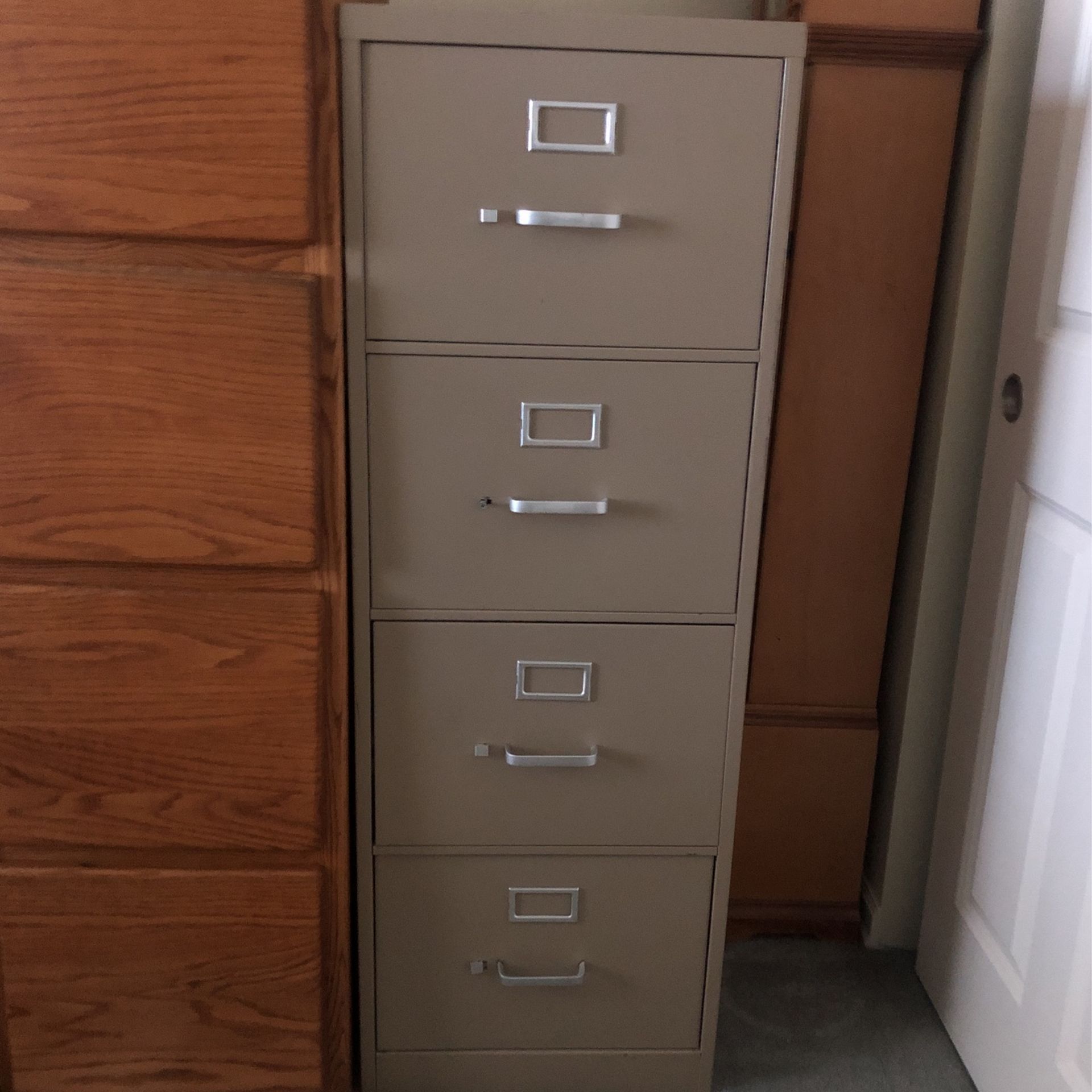 FREE. Metal Legal Size File Cabinet