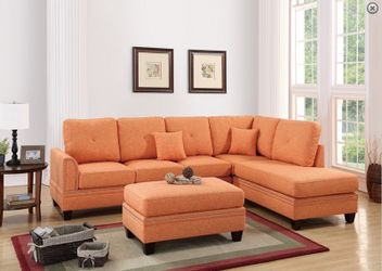 2-PCS Sectional Sofá in Offert (6514)