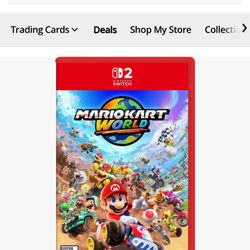Trade Switch Games For Mario Kart World