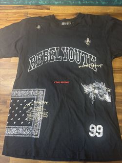This is a Civil Regime Rebel  T-shirt Large