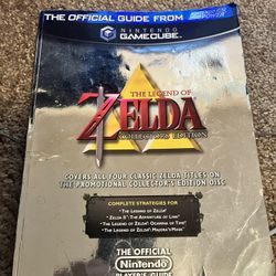 Zelda Collector’s Edition Official Nintendo Player’s Guide GameCube