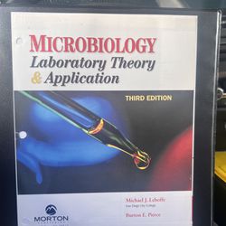 Microbiology Laboratory Theory & Application 