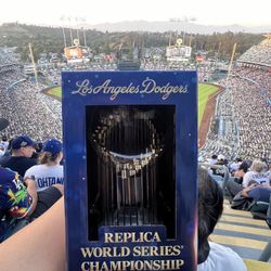 Los Angeles Dodgers 11.8'' World Series Championship Trophy Replica 2024