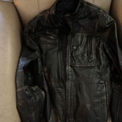 Leather jacket