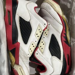 2015 Nike Air Jordan 5 Retro Fire Red