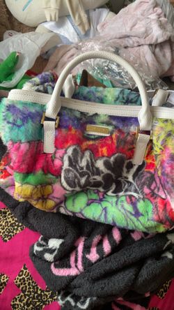 Brahmin Multicolor Floral Satchel sprayground