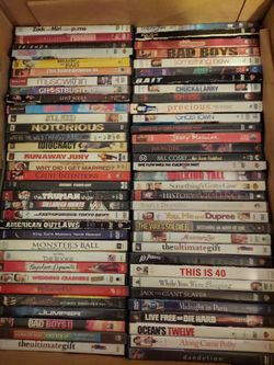 Dvd's 110 count, $1.00 each or $75.00 for all or Best Offer.