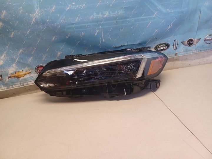 22 24 Honda Civic LH Headlight LED OEM. Black