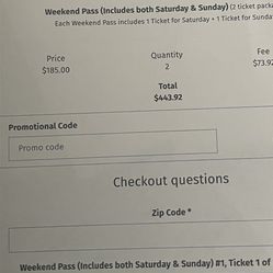 4 Tickets for 2 For  Richmond Jazz Festival