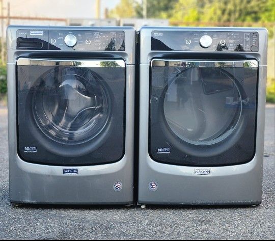 Maytag XL Capacity Washer And Electric Dryer. Works Perfect And Well Cleaned. Can Be Tested Before Pick Up. 30 Days Warranty.