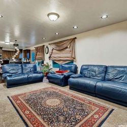 3 Piece leather Sofa set