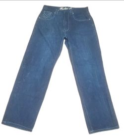 Mens Knockout Jeans 34x34 Syreetwear Grunge Skater Baggy