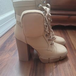 Steve Madden Combat Boots # 7 1/2