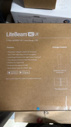 Ubiquiti - litebeam AC LR
