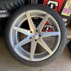 Ravetti 22” Brushed Silver 5x127 For Jeep And Durango Package Deals Financing Available 