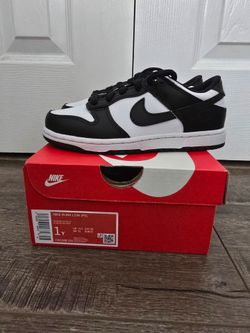 New Nike Dunk Panda Low Black White