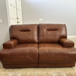 Leather Couch , Love Seat, Recliner 