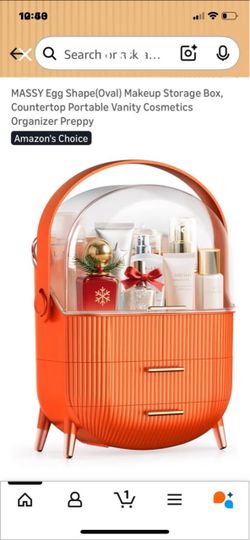Make up storage case with drawers