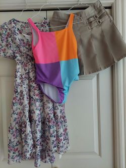 Girl's Dress, Swimsuit & Skirt Size 10